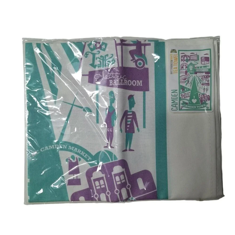Ray Stanbrook Prints Camden Tea‎ Towel Market Electric Ballroom Tattoo Funky Fun